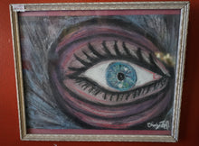 Load image into Gallery viewer, The Seeing Eyeball Wood Frame