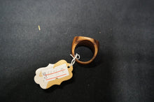 Load image into Gallery viewer, Spiral wooden Ring, Size 6 1/2 - Caliculturesmokeshop.com