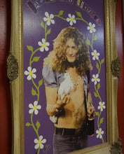 Load image into Gallery viewer, Robert Plant Led Zeppelin in Wooden Frame - Caliculturesmokeshop.com