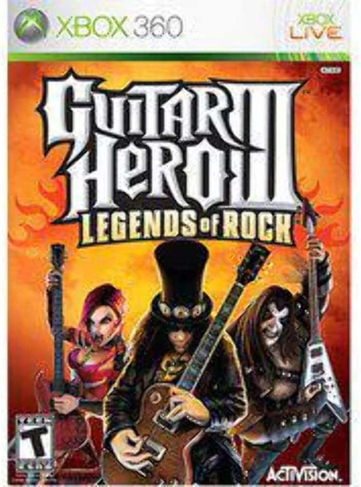 Guitar Hero  3 Legends of Rock XBOX - ohiohippies.com