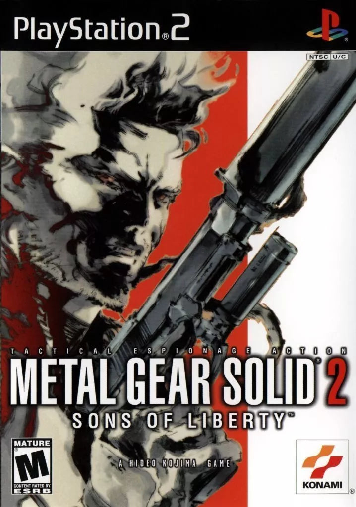 Metal Gear Solid 2 Sons of Liberty PS2 - ohiohippies.com