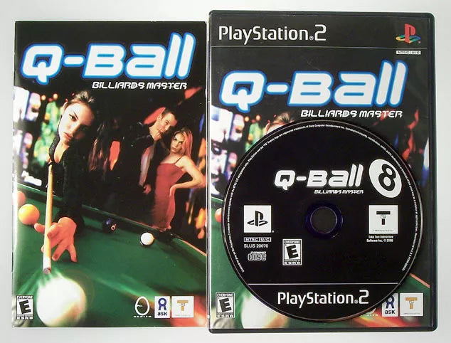 Q-Ball Billiard's Master PS2 - ohiohippies.com
