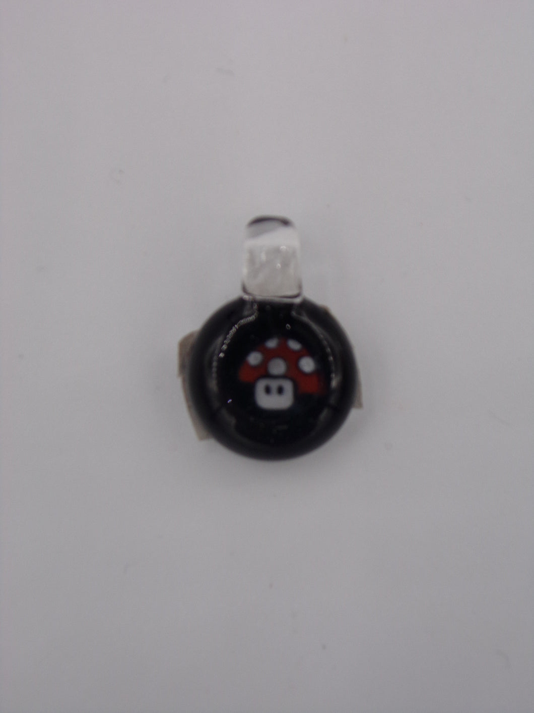 1 Up Mushroom Glass Pendant