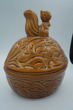 Load image into Gallery viewer, Vintage Ceramic Squirrel Walnut Nut Dish - ohiohippiessmokeshop.com
