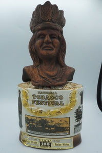 Vintage National Tobacco Festival Empty Jar - ohiohippiessmokeshop.com