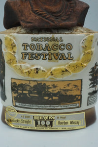 Vintage National Tobacco Festival Empty Jar - ohiohippiessmokeshop.com