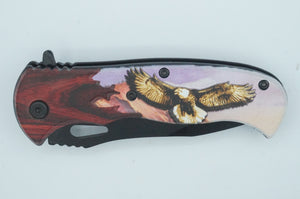 Pocket Knifes with Animal Art - ohiohippiessmokeshop.com