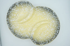 Vintage Yellow Ceramic Yellow Plate - ohiohippiessmokeshop.com