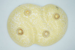 Vintage Yellow Ceramic Yellow Plate - ohiohippiessmokeshop.com