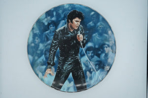 Vintage Elvis Presley Plate - ohiohippiessmokeshop.com