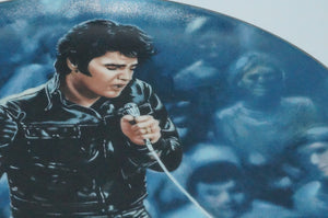 Vintage Elvis Presley Plate - ohiohippiessmokeshop.com