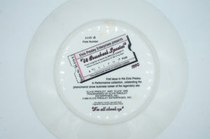 Vintage Elvis Presley Plate - ohiohippiessmokeshop.com