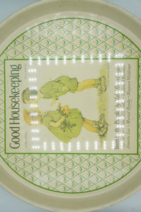 Good Housekeeping Large Vintage Metal/Tin Plate - ohiohippiessmokeshop.com