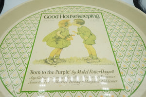 Good Housekeeping Large Vintage Metal/Tin Plate - ohiohippiessmokeshop.com