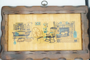 Vintage Engrave Wood Art, A Set - ohiohippiessmokeshop.com