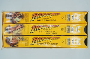 The Adventures of Indiana Jones VHS Tapes - ohiohippiessmokeshop.com