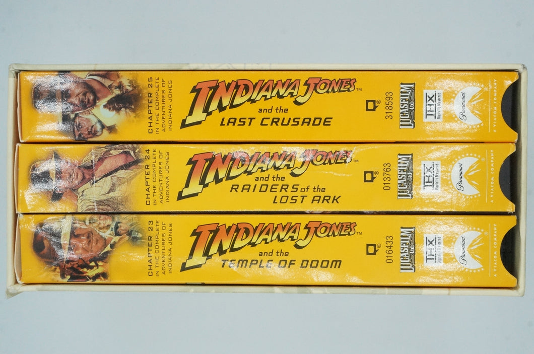 The Adventures of Indiana Jones VHS Tapes - ohiohippiessmokeshop.com