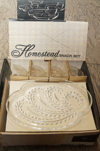 Vintage Homestead Snack Set, 1960 - ohiohippiessmokeshop.com