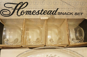 Vintage Homestead Snack Set, 1960 - ohiohippiessmokeshop.com