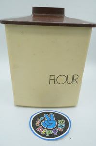 Vintage Tucker House Wares 1970's Flour Container - ohiohippiessmokeshop.com