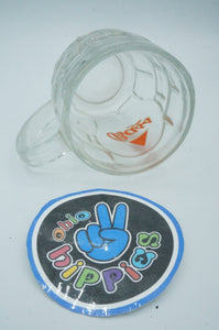 Vintage Bass Glass Mug/Cup Crown, England - ohiohippiessmokeshop.com