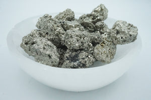 Tumble Rough Pyrite Gemstone - ohiohippiessmokeshop.com