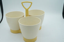 Load image into Gallery viewer, Tupperware Mid-Century 3 Serving Cups with Handle - ohiohippiessmokeshop.com
