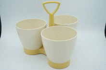 Load image into Gallery viewer, Tupperware Mid-Century 3 Serving Cups with Handle - ohiohippiessmokeshop.com
