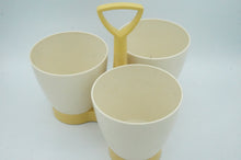 Load image into Gallery viewer, Tupperware Mid-Century 3 Serving Cups with Handle - ohiohippiessmokeshop.com
