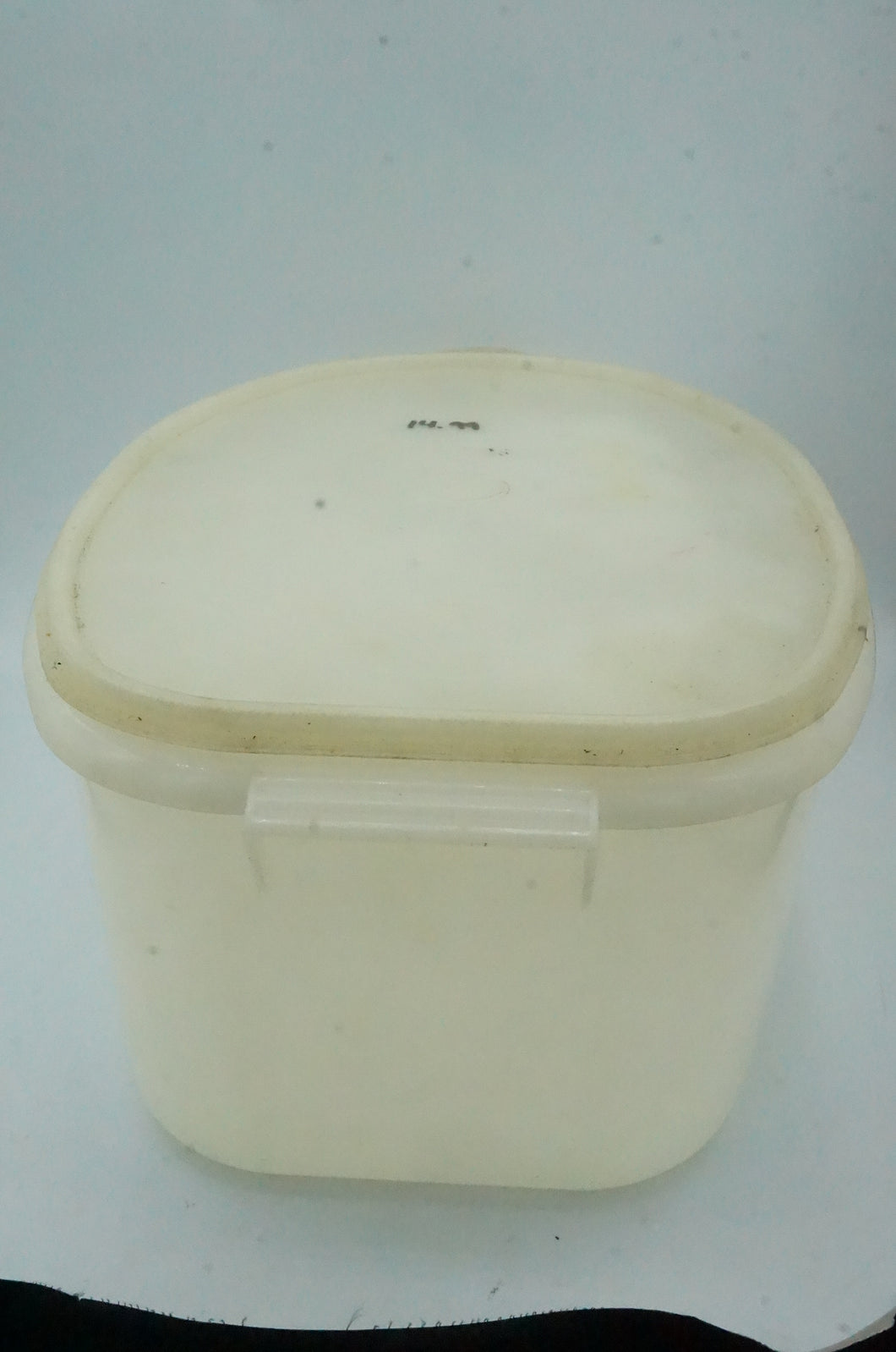 Tupperware Mid-Century Large Clear Container - ohiohippiessmokeshop.com