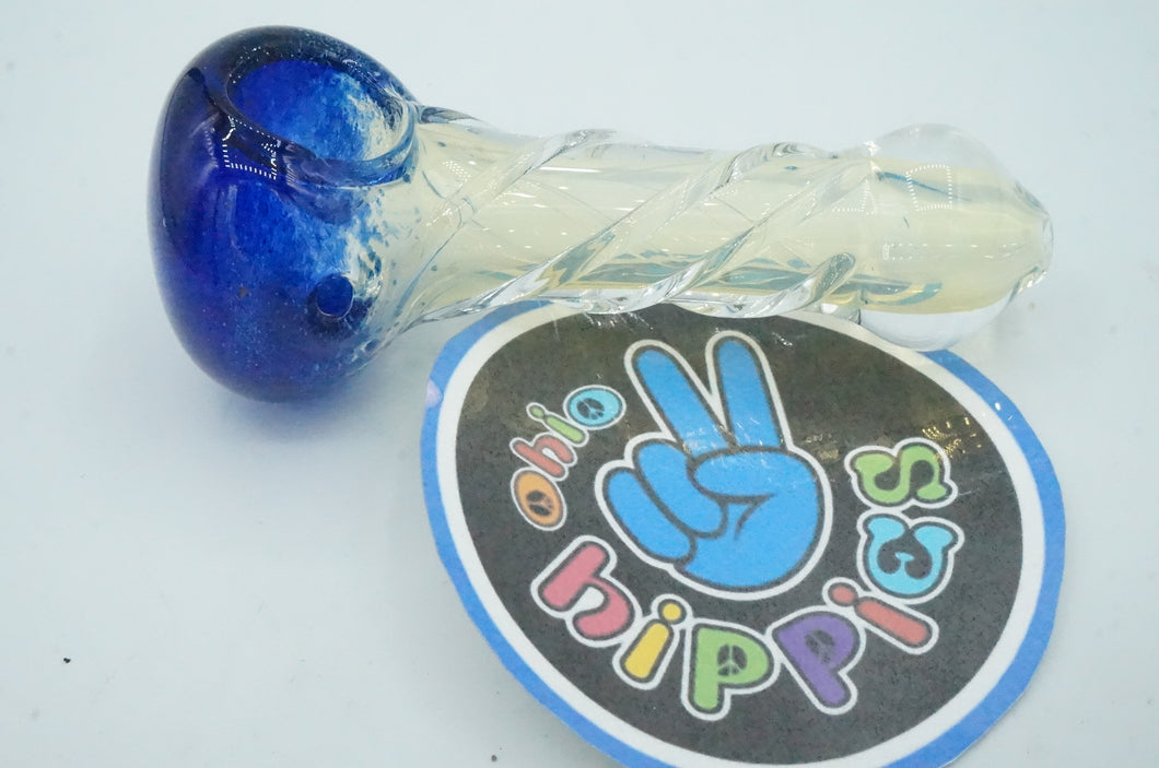 Borosilicate Glass Pipe/bowls swirl - OhioHippiesSmokeShop.com