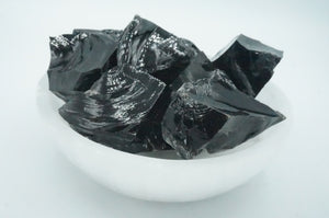 Black Obsidian Chuck/Raw Gemstone - ohiohippiessmokeshop.com