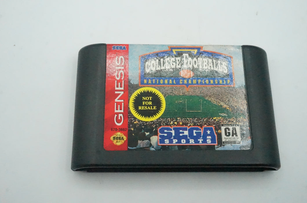 College Football Sega Game - Ohiohippies.com