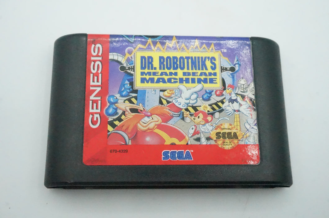Dr. Robotnik's Mean Bean Machine Sega Game - Ohiohippies.com