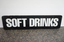 Load image into Gallery viewer, Vintage Soft Drinks sign- ohiohippies.com
