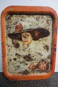 Rusty Patina Vintage Coca-cola Tray- ohiohippies.com