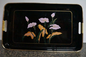 Bakers Union Antique Flower Serving Tray- ohiohippies.com