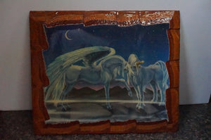 Unicorn On Wood - Ohiohippies.com