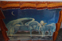 Load image into Gallery viewer, Unicorn On Wood - Ohiohippies.com
