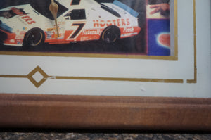 Vintage Hooters Racecar Clock- ohiohippies.com