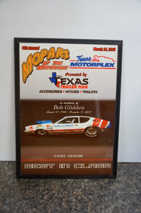 2018 MOPARS plaque in memory of Bob Glidden- ohiohippies.com