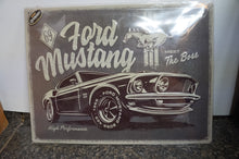 Load image into Gallery viewer, NEW Sealed 1969 Ford Mustang metal wall art- ohiohippies.com
