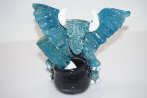 Gargoyle Dish And Dabber Set