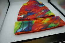 Load image into Gallery viewer, Fleece Tie Dye Hat &amp; Headband - Ohiohippies.com
