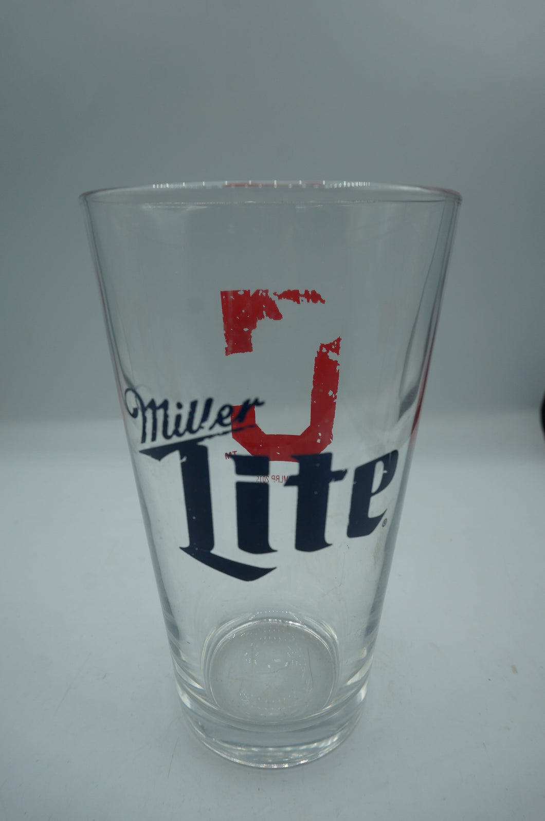 Cleveland Indians Miller Lite glass cup- ohiohippies.com