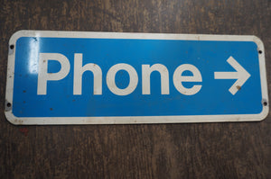 Vintage Phone Sign- ohiohippies.com