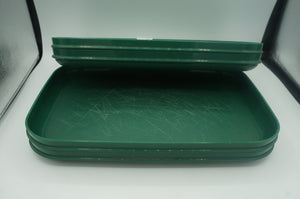 vintage Tupperware dinner tray set- ohiohippies.com