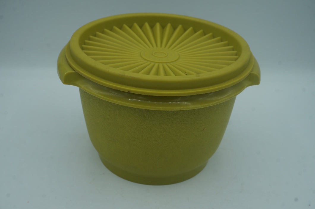 vintage Tupperware container- ohiohippies.com