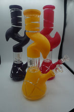 Load image into Gallery viewer, Funky Glass Water Pipe - Ohiohippies.com
