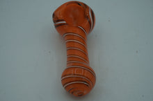 Load image into Gallery viewer, orange and white pipe- ohiohippies.com
